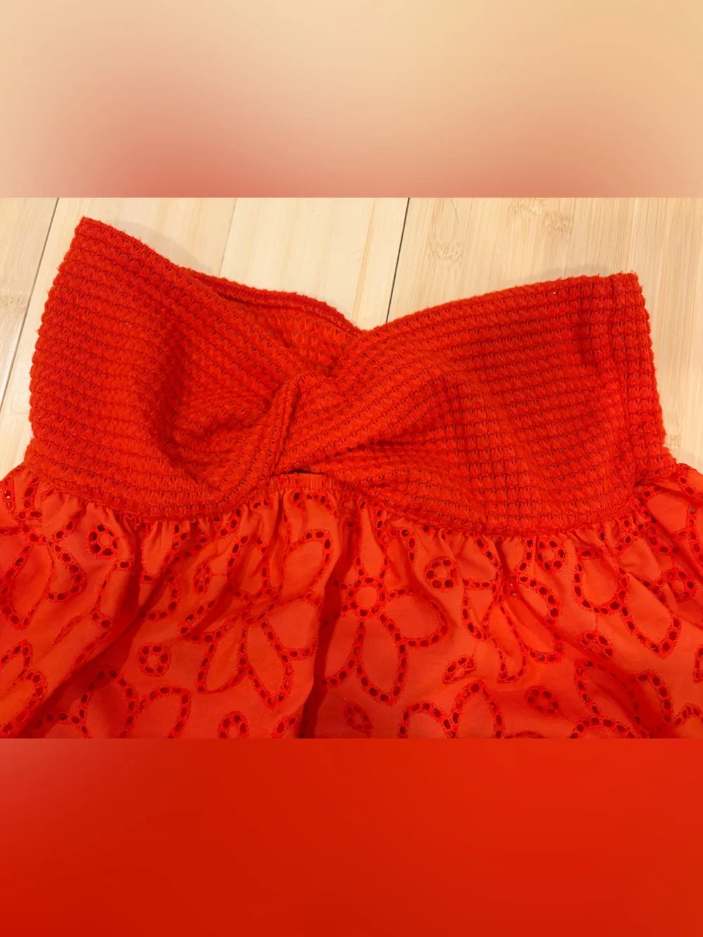 Red Tube top - Picture 3 of 3